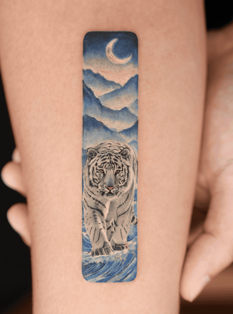 Báihǔ Chinese Mythology Tattoo