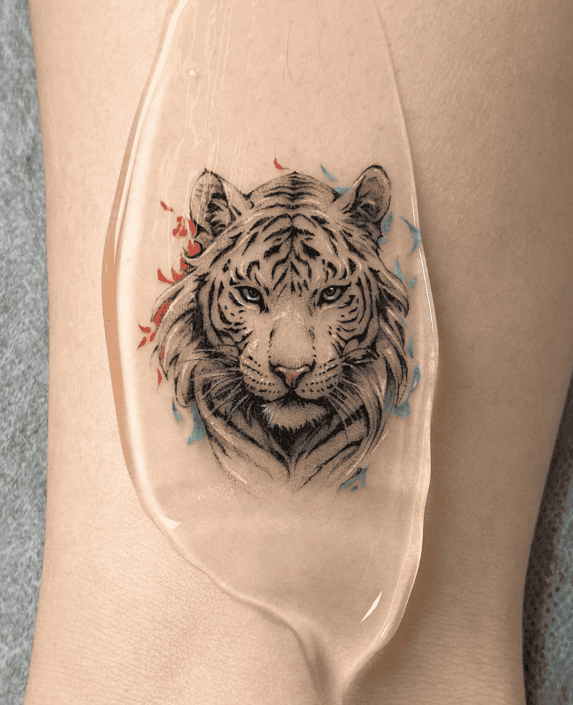 Báihǔ Head Chinese Mythology Tattoo