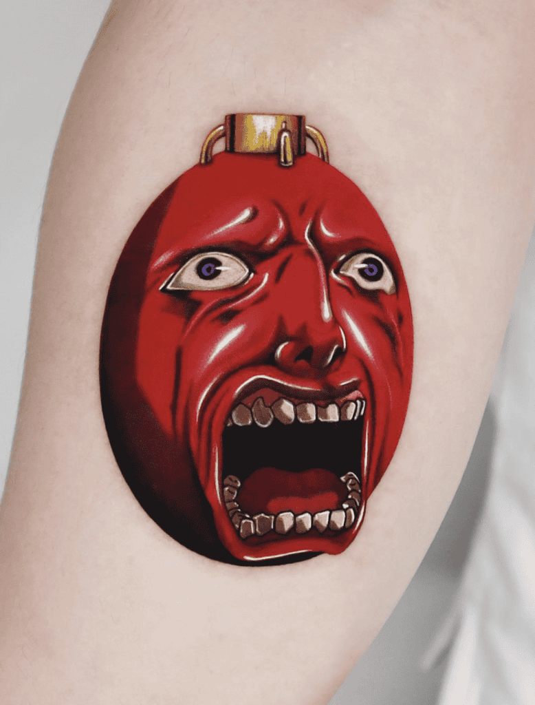 Behelit Crimson Scream Beserk Tattoo