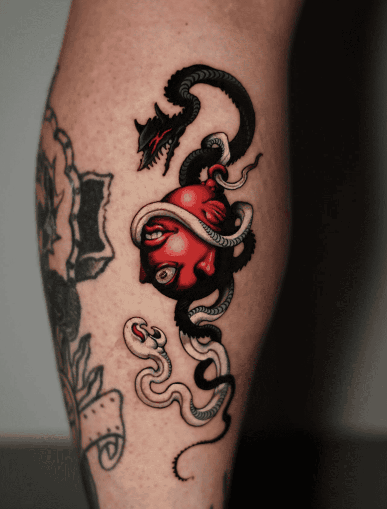 Behelit Fight Beserk Tattoo