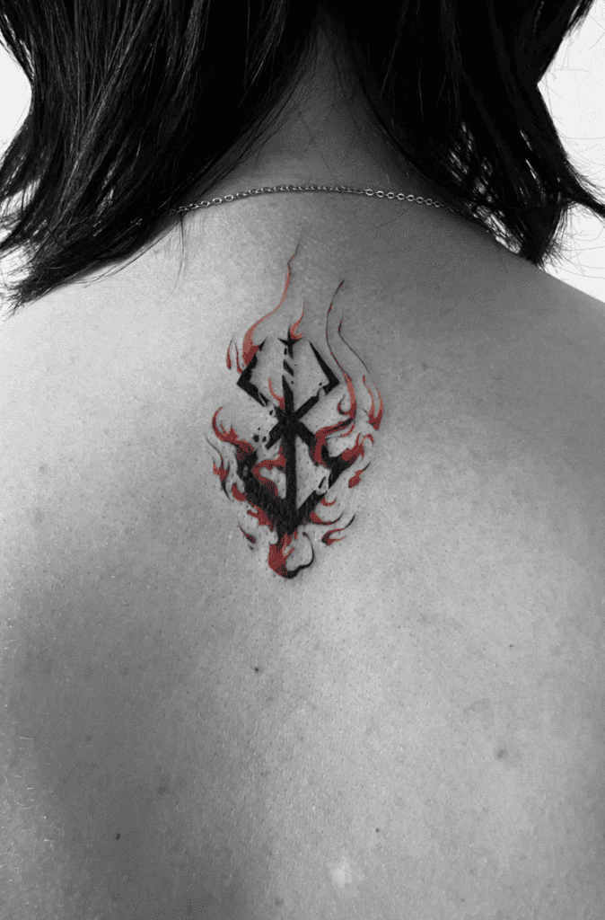 Brand of Sacrifice Flame Beserk Tattoo
