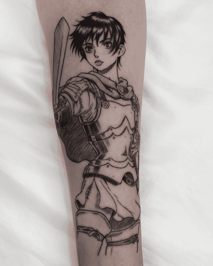 Casca Commander Beserk Tattoo