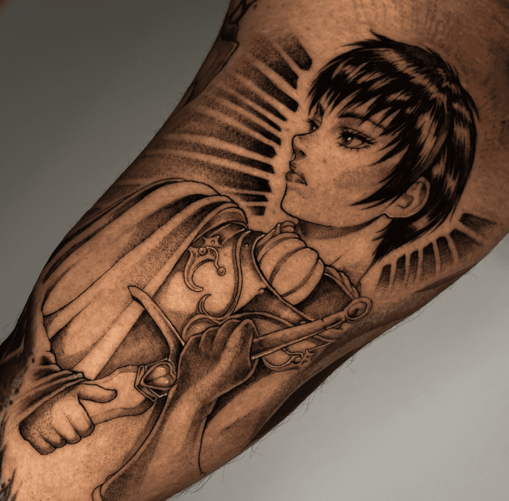 Casca Soldier Beserk Tattoo