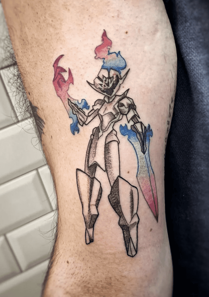 Ceruledge Alt Paldea Pokémon Tattoo