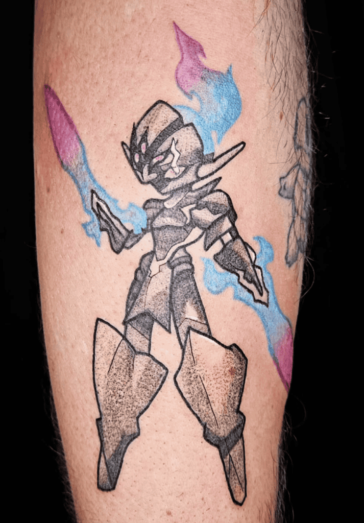 Ceruledge Blade Paldea Pokémon Tattoo