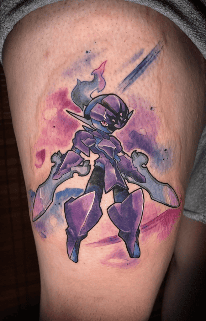 Ceruledge Paldea Pokémon Tattoo