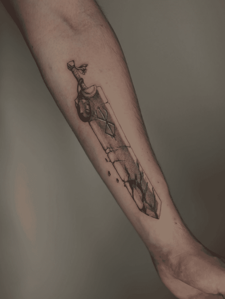 Dragon Slayer Beserk Tattoo