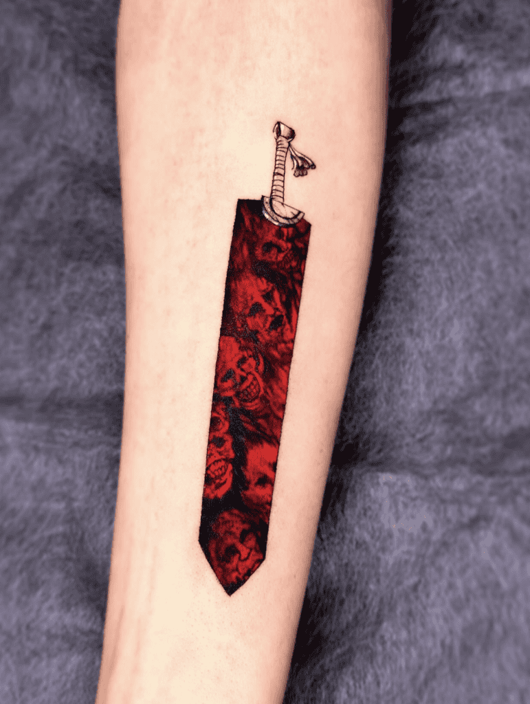 Dragon Slayer Souls Beserk Tattoo