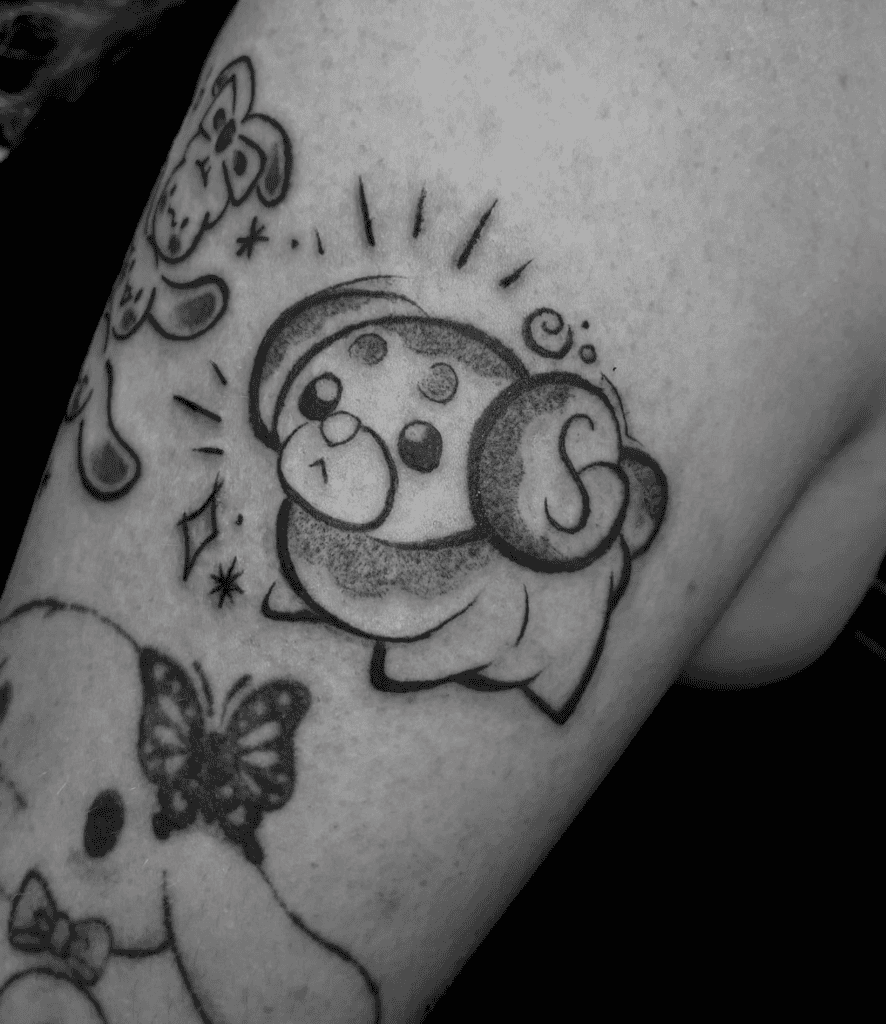 Fidough Paldea Pokémon Tattoo