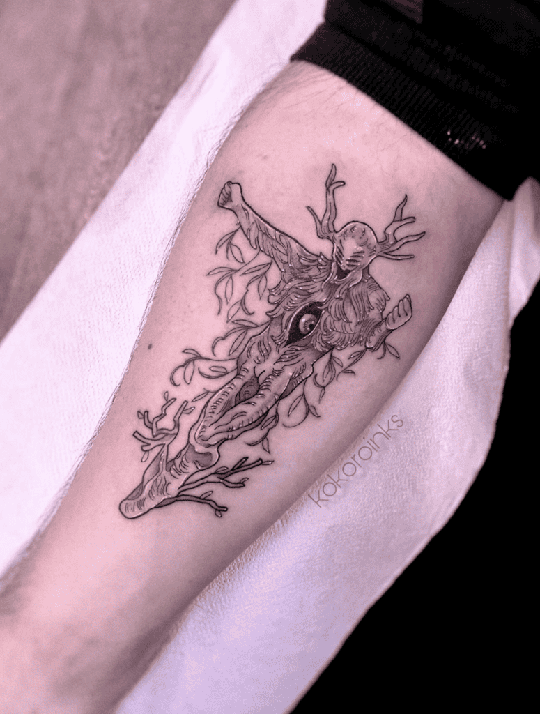 Future Devil Chainsaw Man Tattoo