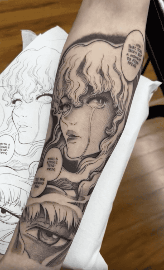Griffith Cry Beserk Tattoo