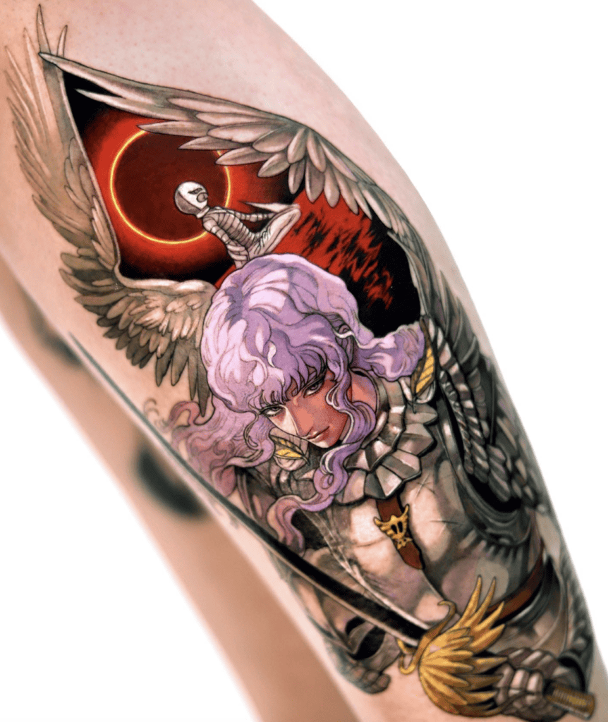 Griffith Eclipse Beserk Tattoo