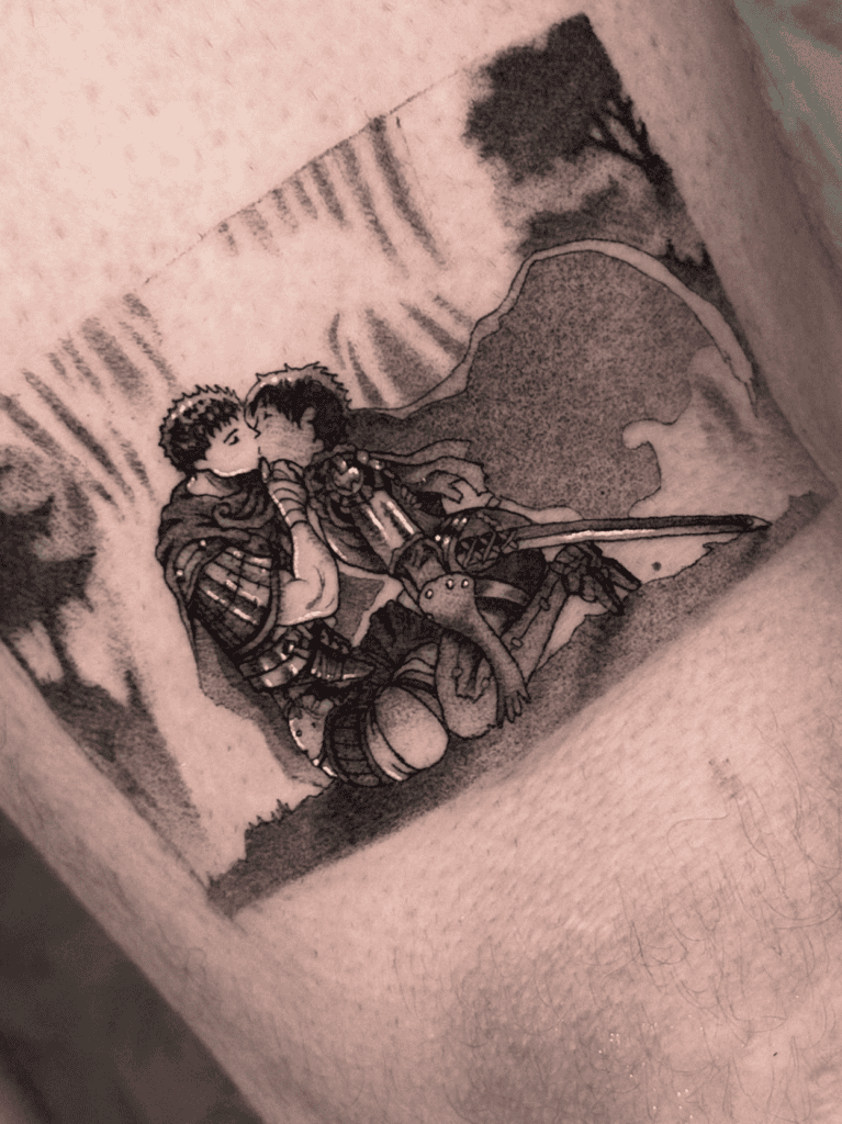 Guts Kiss Beserk Tattoo
