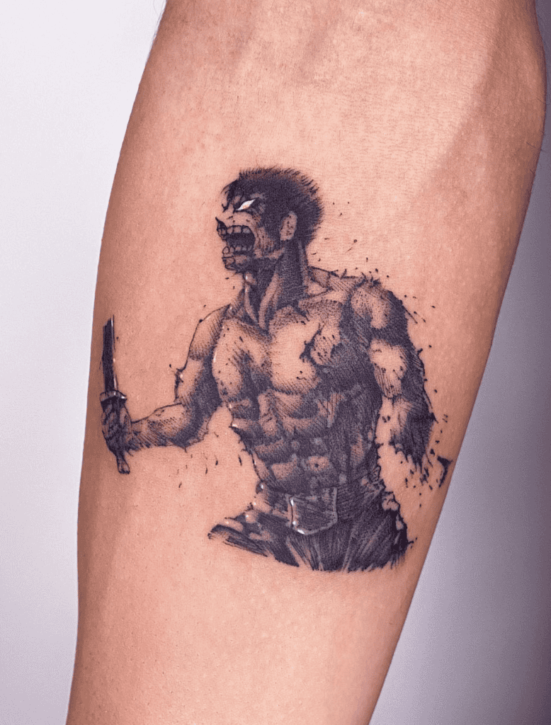 Guts Rage Beserk Tattoo
