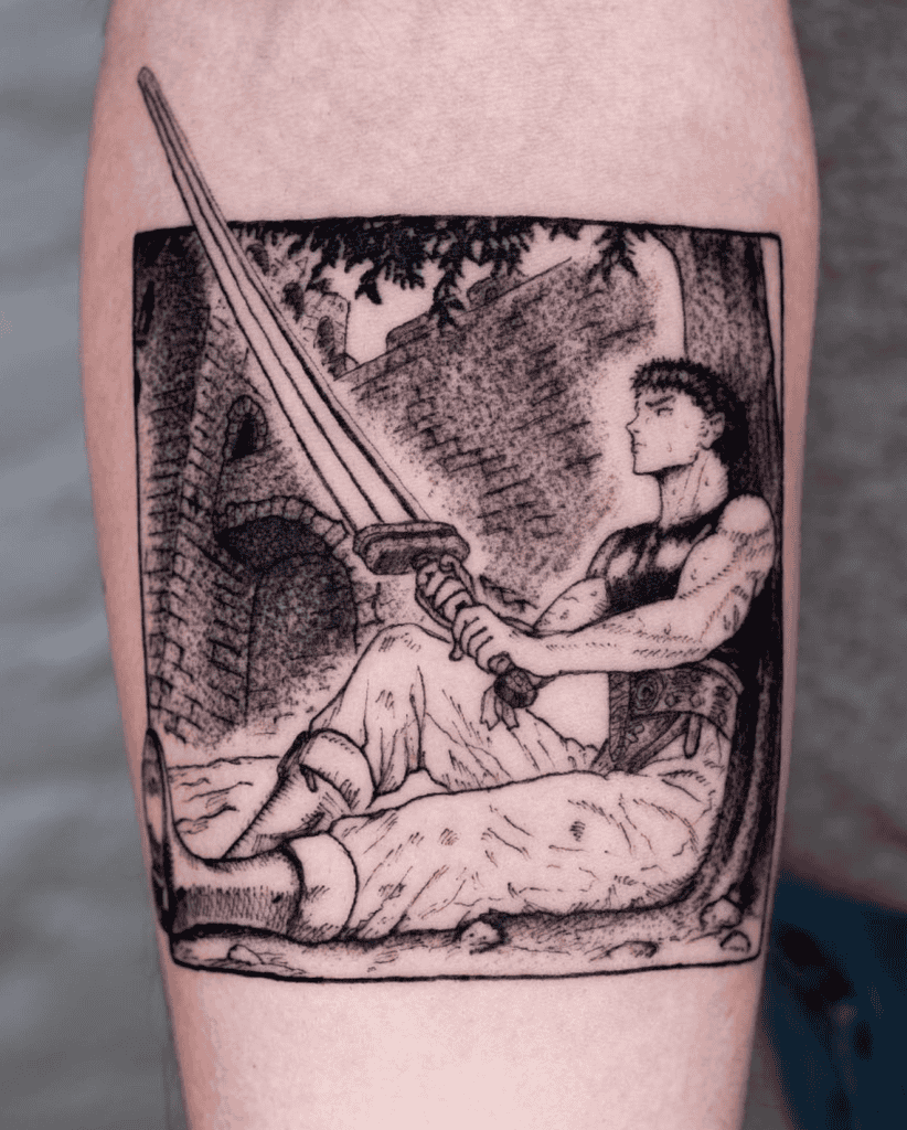 Guts Sword Beserk Tattoo