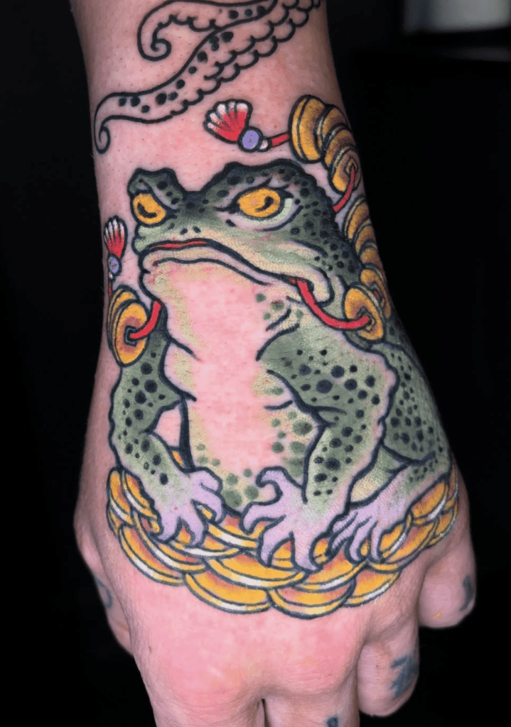 Jin Chan Chinese Mythology Tattoo