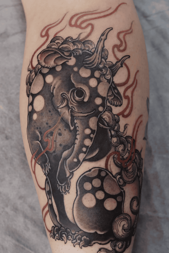 Mo Chinese Mythology Tattoo