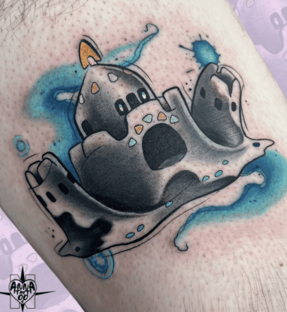 Palossand Shiny Alola Pokémon Tattoo