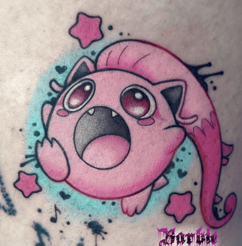 Scream Tail Shout Paldea Pokémon Tattoo