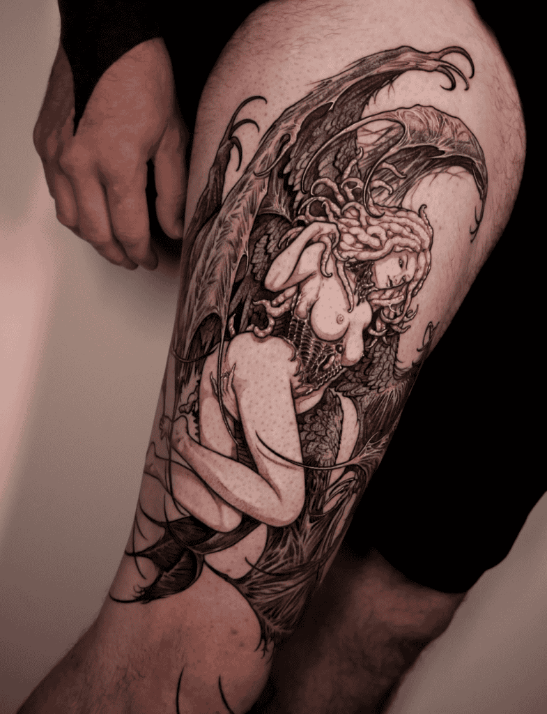 Slan Fly Beserk Tattoo