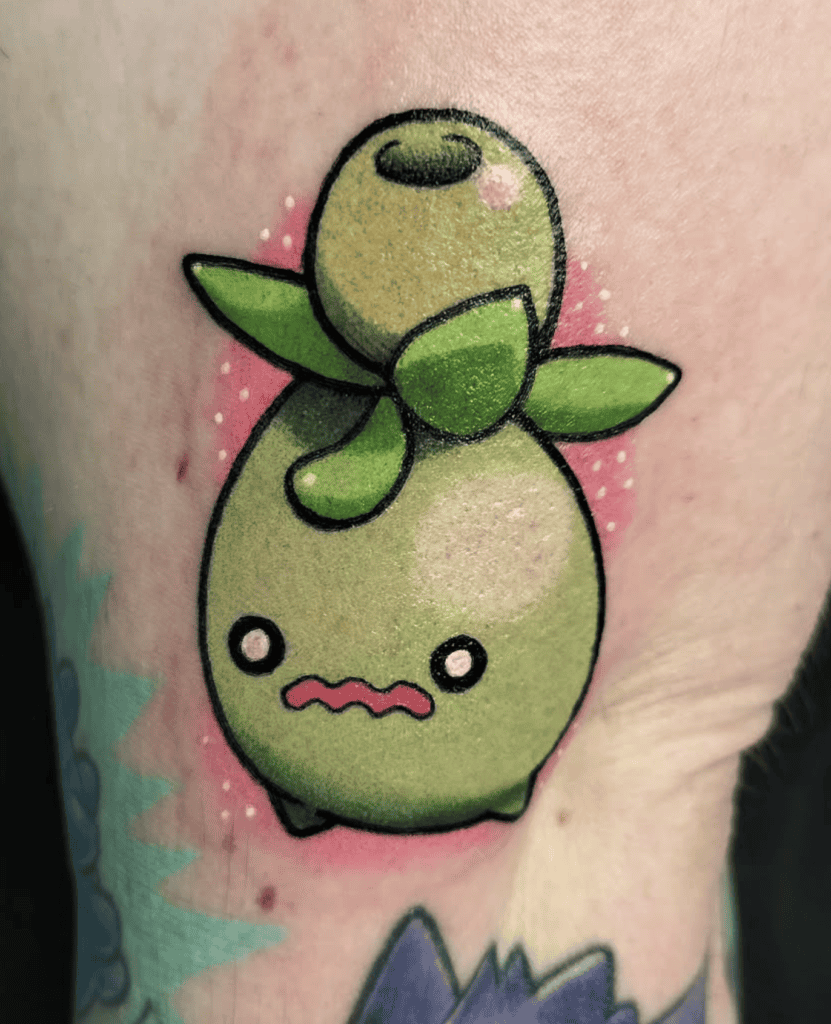 Smoliv Paldea Pokémon Tattoo