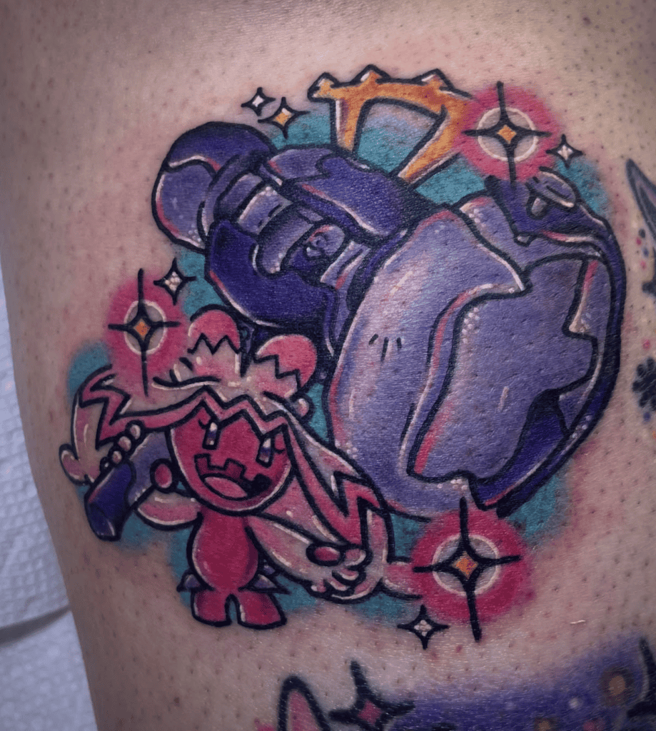 Tinkaton Paldea Pokémon Tattoo