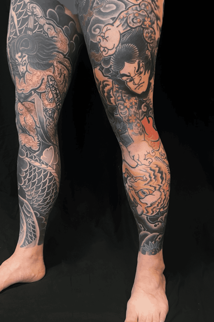Wu Song irezumi Chinese Mythology Tattoo