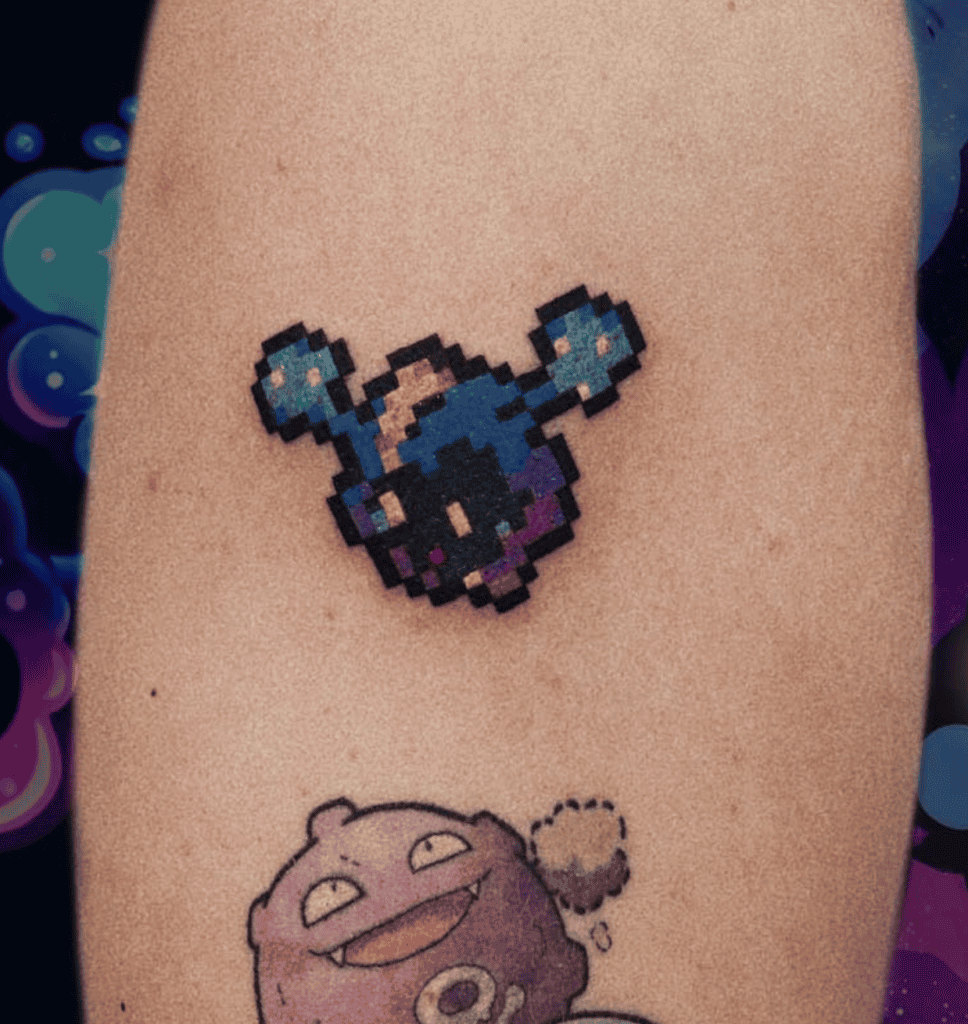 Alola Cosmog Pokémon Tattoo