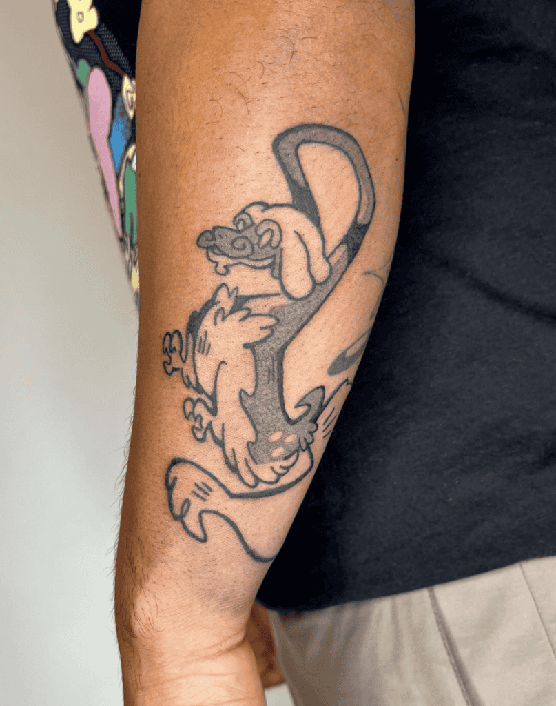 Alola Drampa Pokémon Tattoo