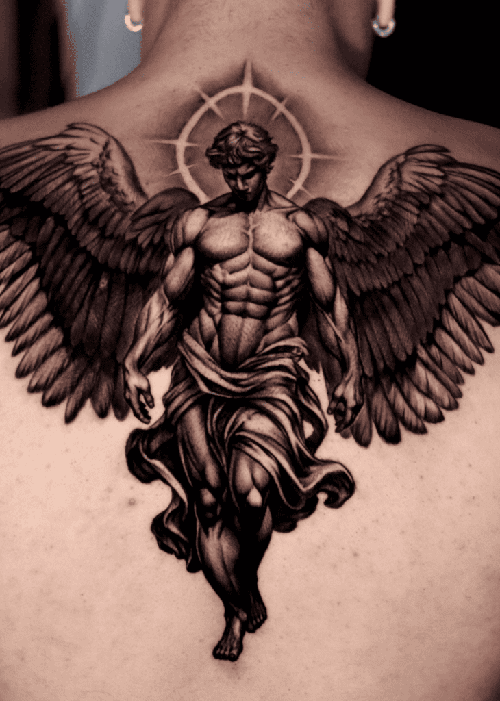 Angel Christian Mythology Tattoo