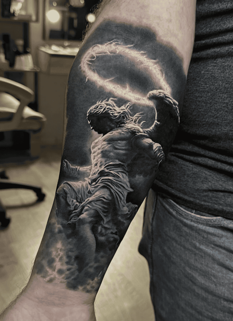 Angel Halo Christian Mythology Tattoo