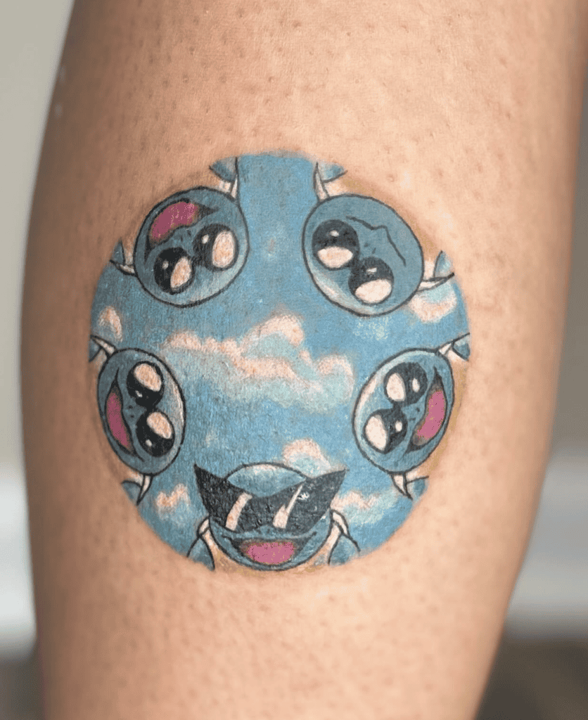 Anime Squad Pokémon Tattoo