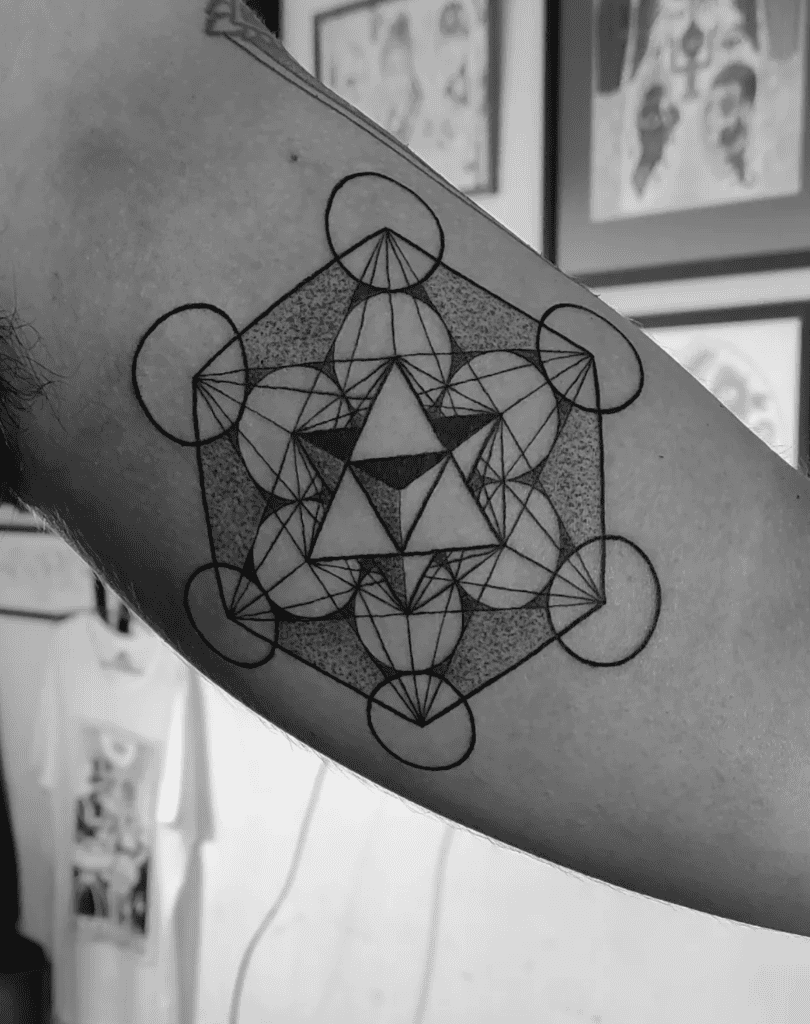 Archangel Metatron Symbol Christian Mythology Tattoo