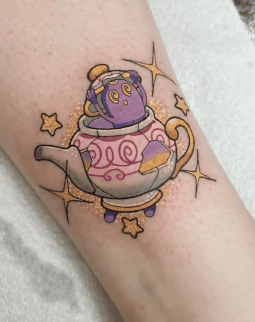 Galar Polteagesit Pokémon Tattoo