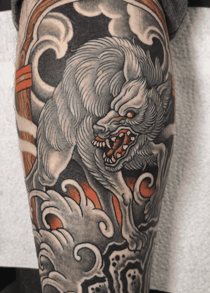 Garmr Norse Mythology Tattoo