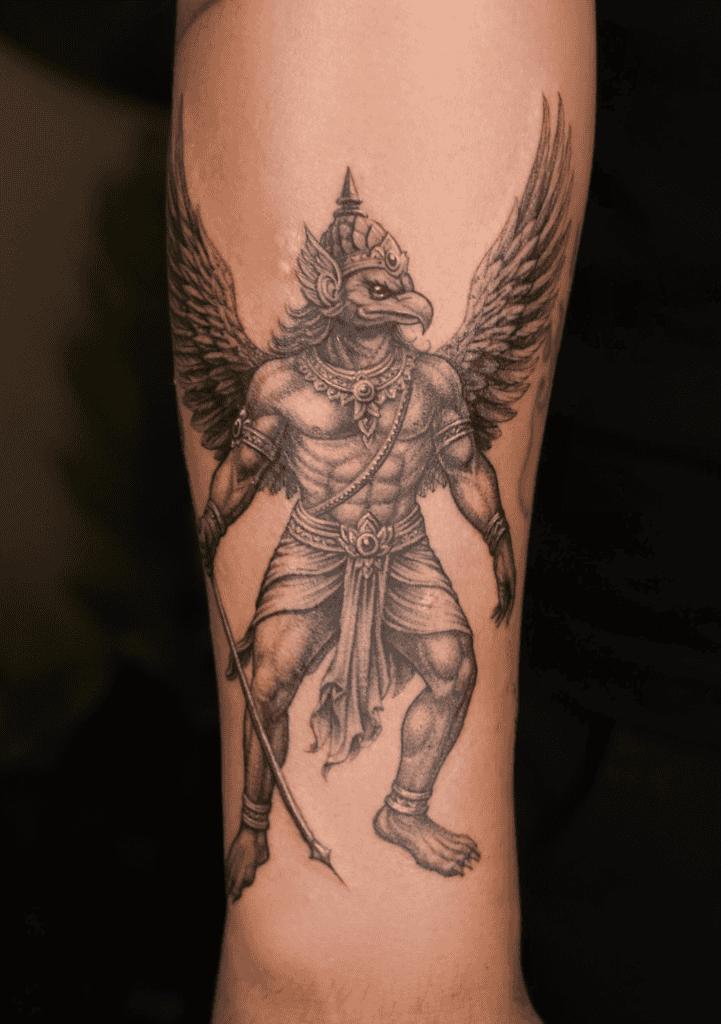 Garuda Hindu Mythology Tattoo