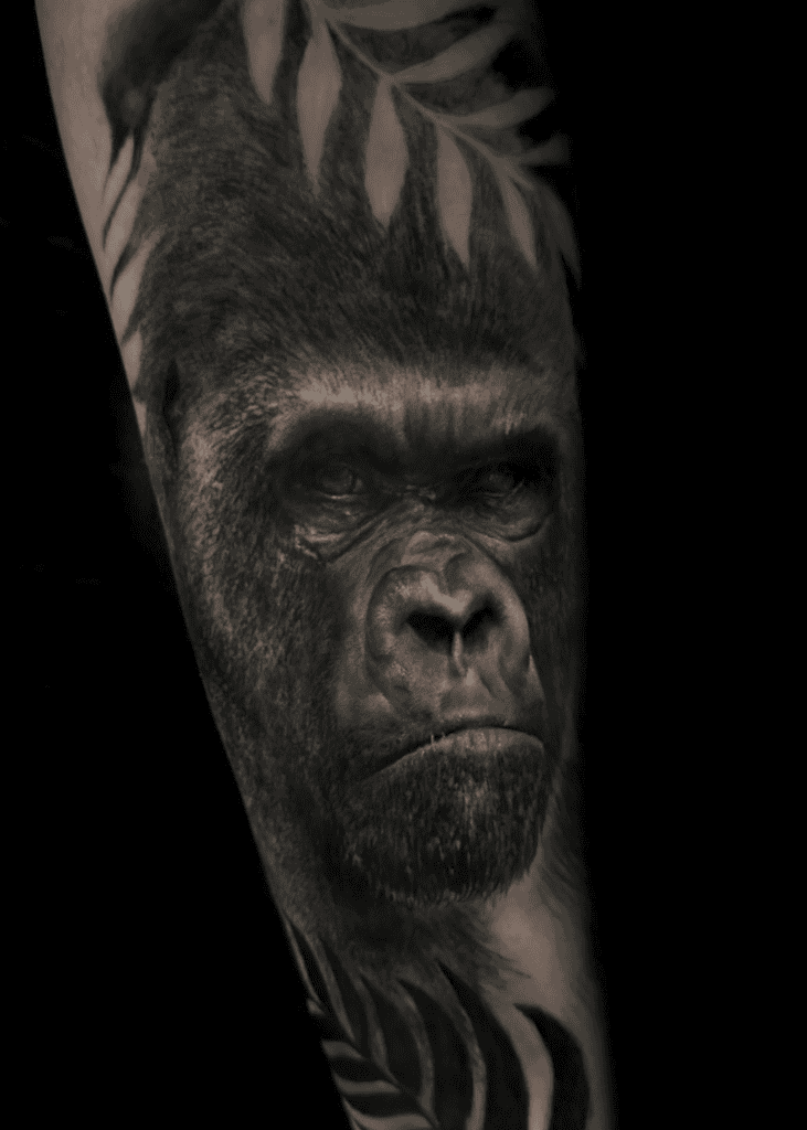 Gorilla Ape Tattoo