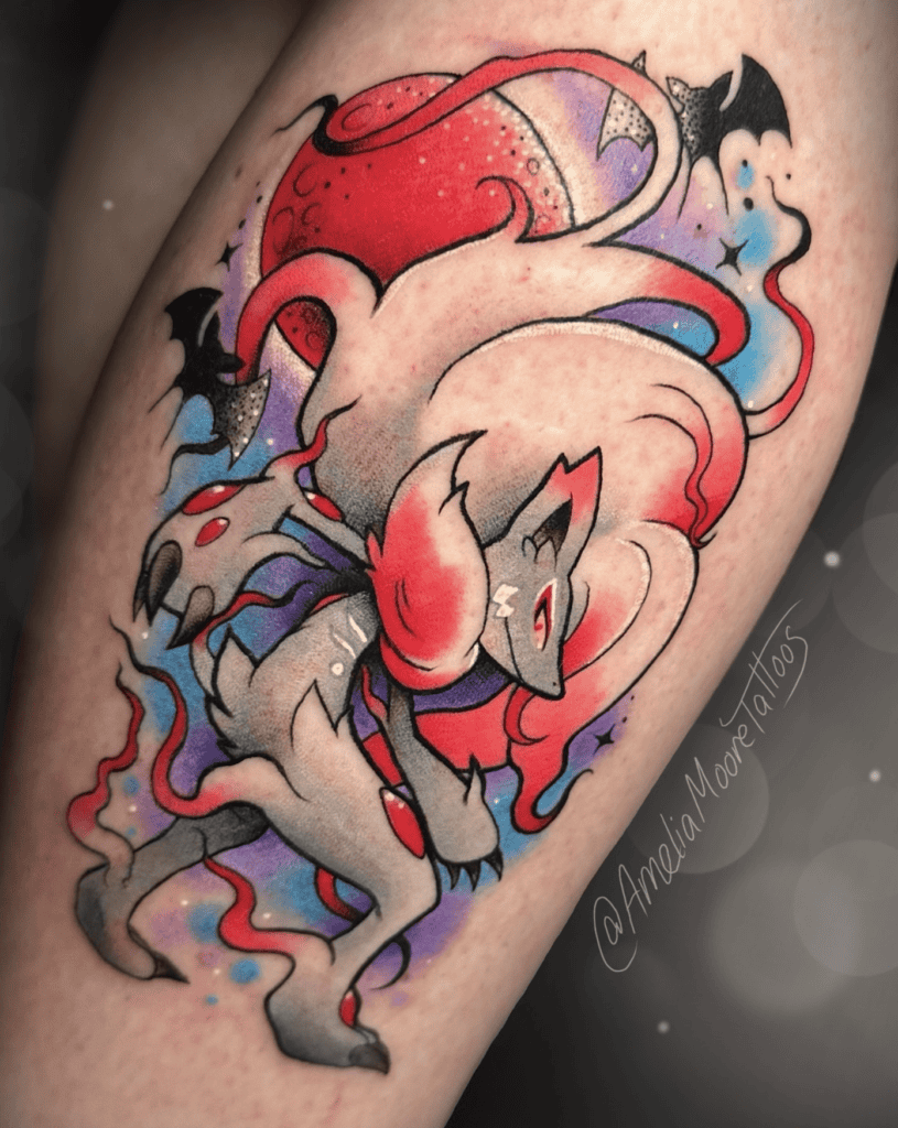 Hisui Zoroark Pokémon Tattoo