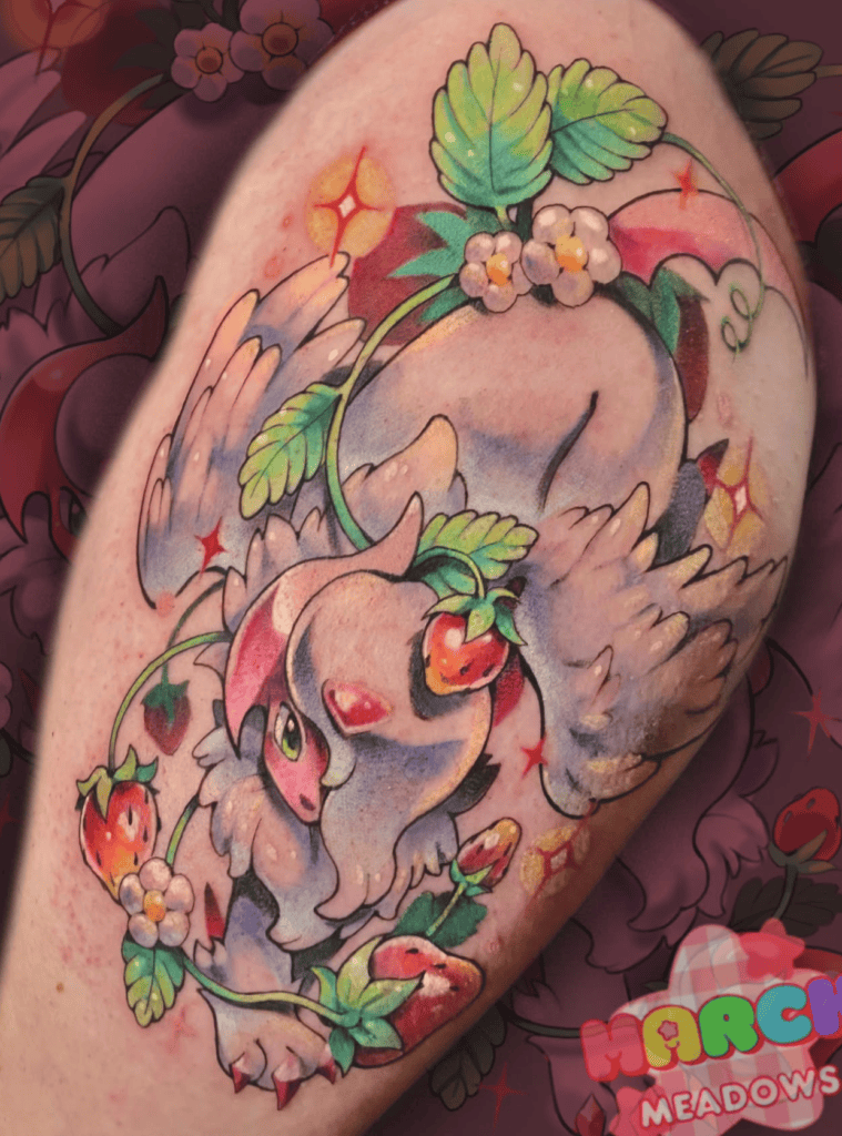 Mega Absol Shiny Mega Pokémon Tattoo