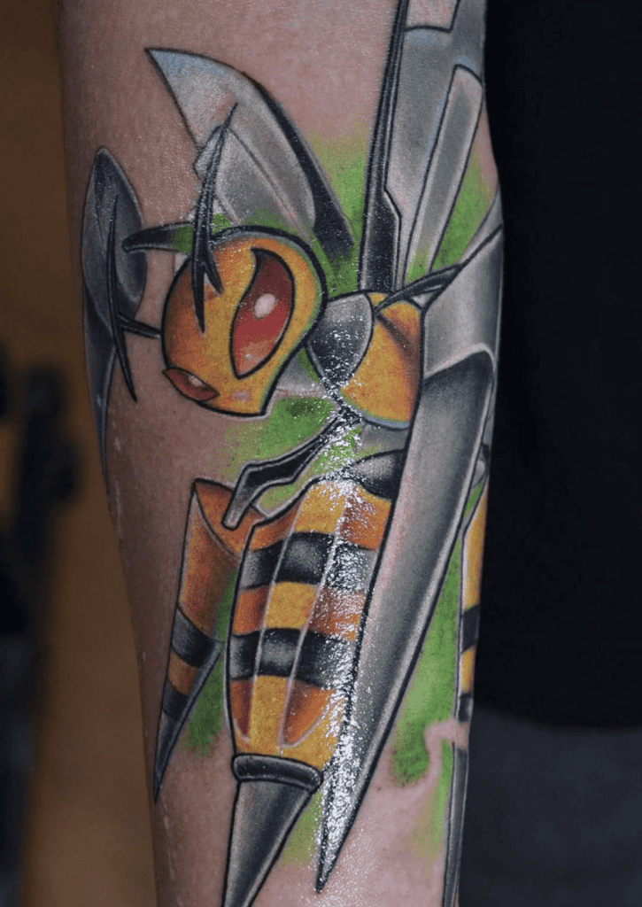 Mega Beedrill Mega Pokémon Tattoo