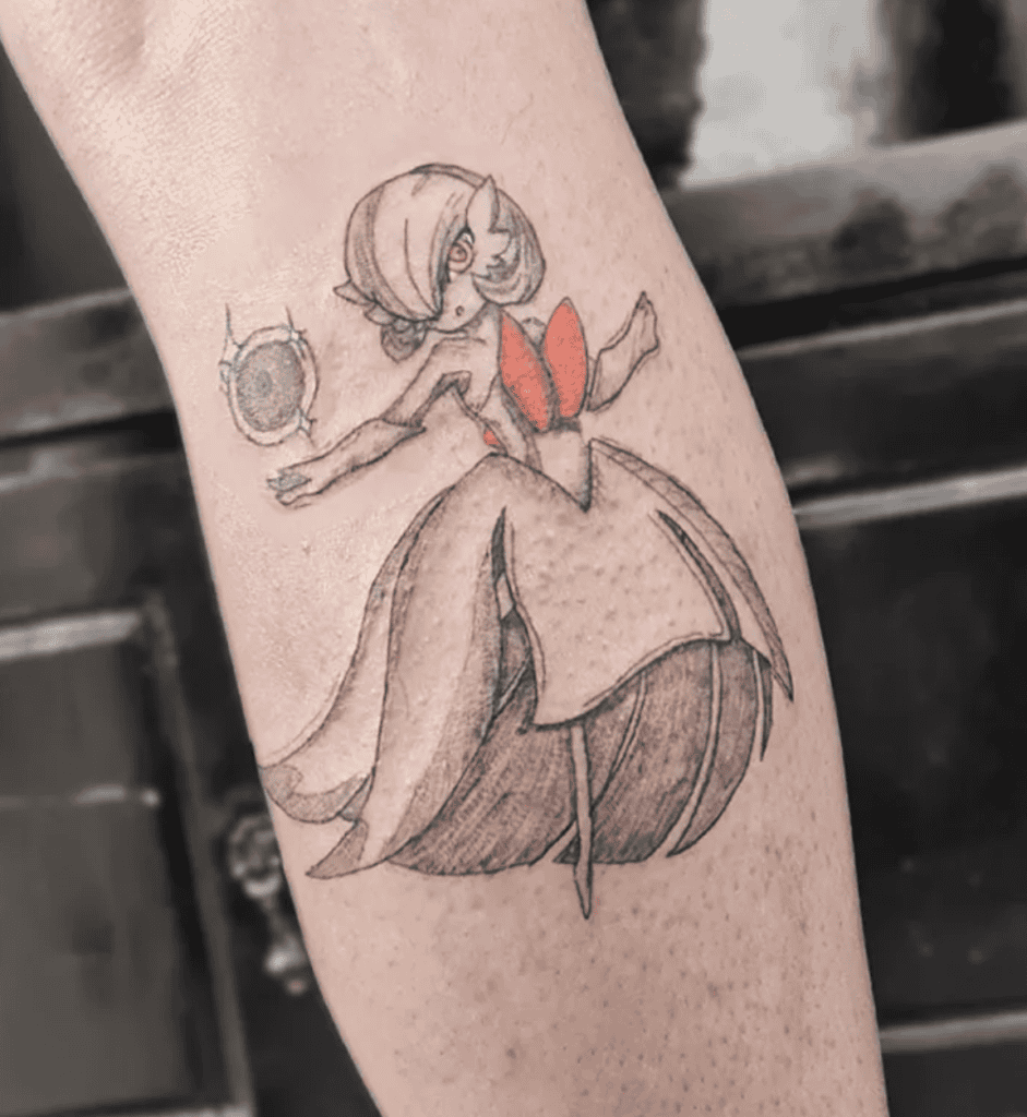 Mega Gardevoir Pokémon Tattoo