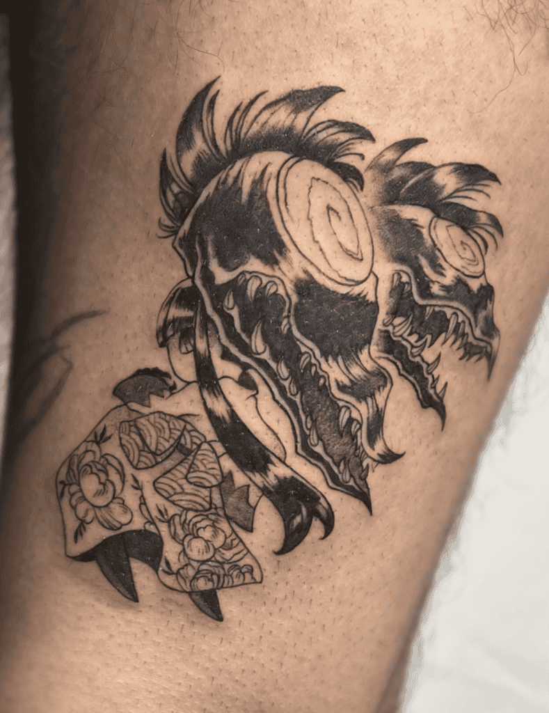 Mega Mawile Japanese Mega Pokémon Tattoo