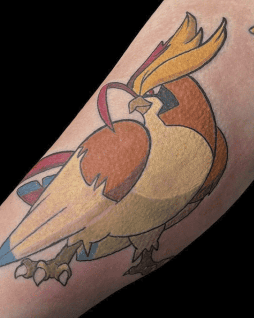 Mega Pidgeot Mega Pokémon Tattoo