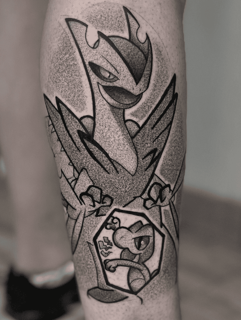 Mega Sceptile Mega Pokémon Tattoo