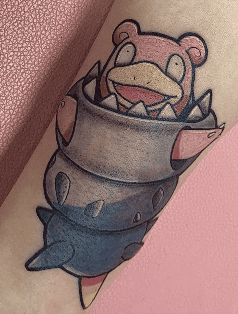 Mega Slowbro Mega Pokémon Tattoo