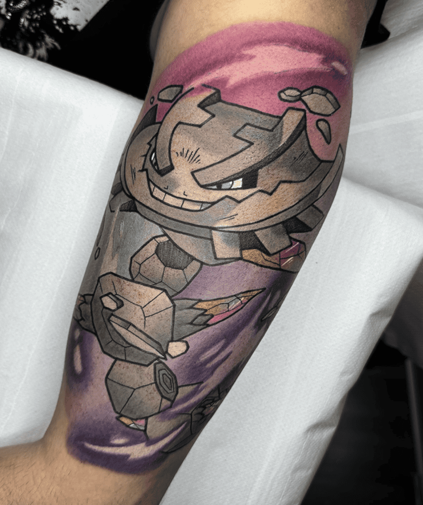 Mega Steelix Alt Mega Pokémon Tattoo