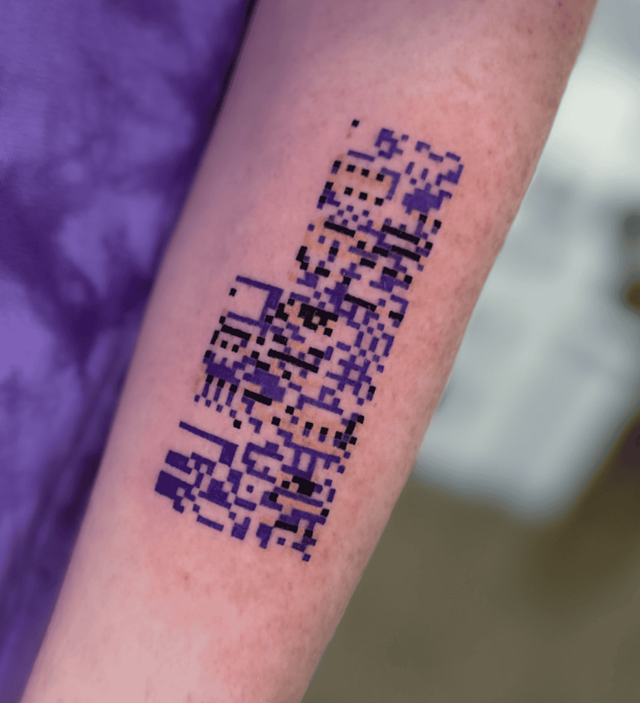 Missing No. Glitch Pokémon Tattoo