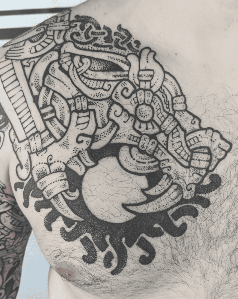 Níðhöggr Art Norse Mythology Tattoo
