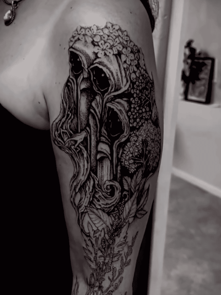 Norns Hoods Norse Mythology Tattoo