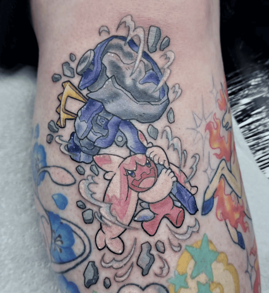 Paldea Tinkerton Pokémon Tattoo
